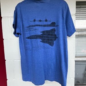 Air Force Museum Lockheed SR-71 Blackbird Schematic Aviation T-Shirt